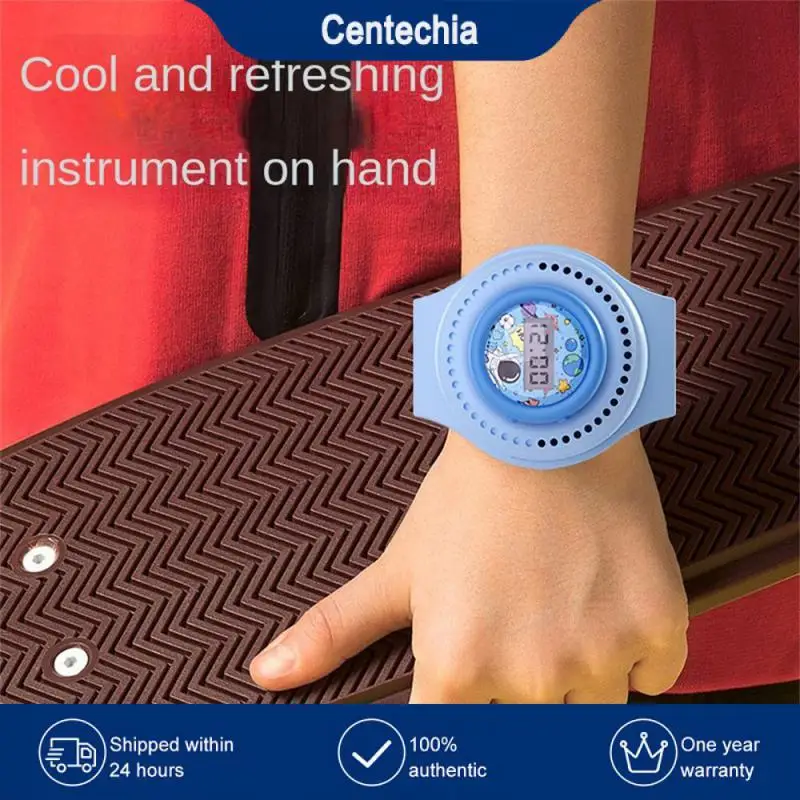 Cartoon Timing Function Childrens Watch Fans Silicone Soft Strap Ventilador Portátil Desktop Fan Fans Mini Usb Charging Portable
Cartoon Timing Function Childrens Watch Fans Silicone Soft Strap Ventilador Portátil Desktop Fan Fans Mini Usb Charging Portable