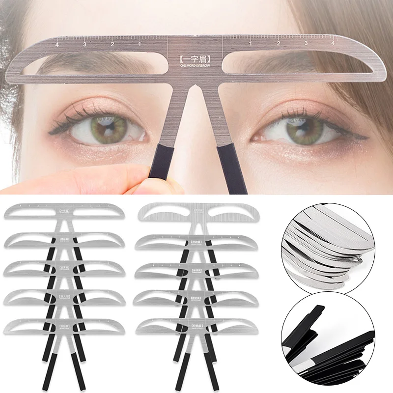 New Reusable Eyebrow Stencils Women Eyebrow Balance Template Eyebrow Ruler Tattoo Stencil Eyebrow Shaper Grooming Measure Tool
New Reusable Eyebrow Stencils Women Eyebrow Balance Template Eyebrow Ruler Tattoo Stencil Eyebrow Shaper Grooming Measure Tool
