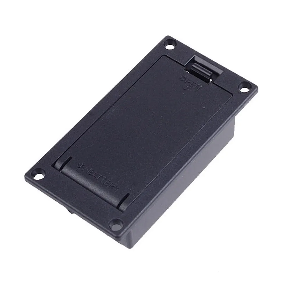 9V Active Pickup Battery Box Guitar Bass Battery Box Holder Case Compartment Cover Excellent Replacement For 9V Battery Part
9V Active Pickup Battery Box Guitar Bass Battery Box Holder Case Compartment Cover Excellent Replacement For 9V Battery Part