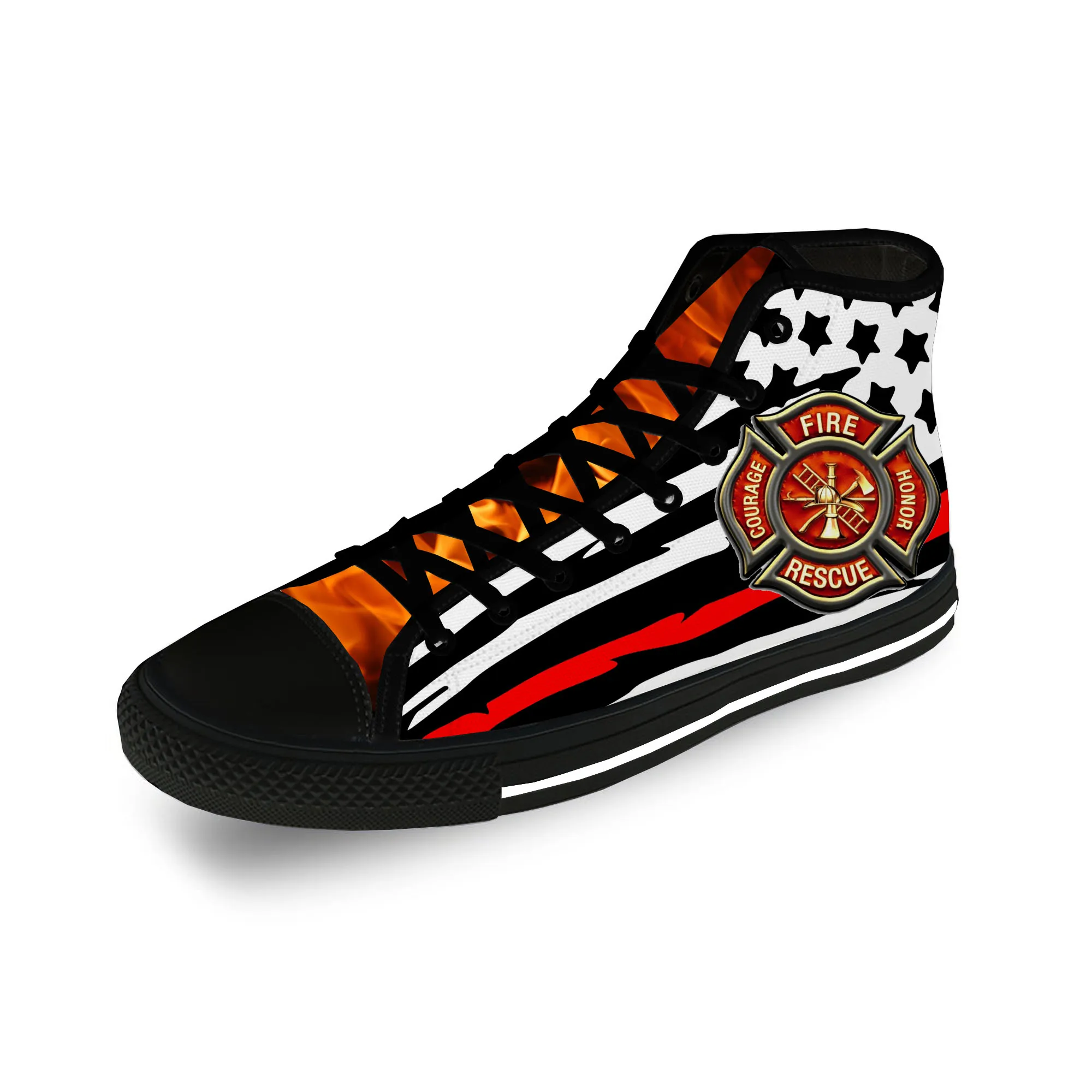 Высокие кроссовки для пожарников, мужская и женская повседневная обувь для подростков, холщовые беговые кроссовки с 3D принтом, дышащая легкая обувь
Высокие кроссовки для пожарников, мужская и женская повседневная обувь для подростков, холщовые беговые кроссовки с 3D принтом, дышащая легкая обувь