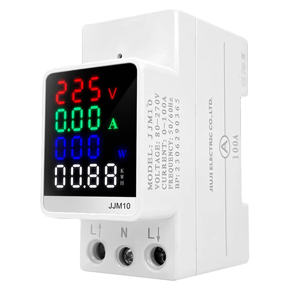 Suitable for Various Scenarios Monitoring from Household to Industrial Equipment AC80270V LCD Digital Electricity Meter 100A
Suitable for Various Scenarios Monitoring from Household to Industrial Equipment AC80270V LCD Digital Electricity Meter 100A