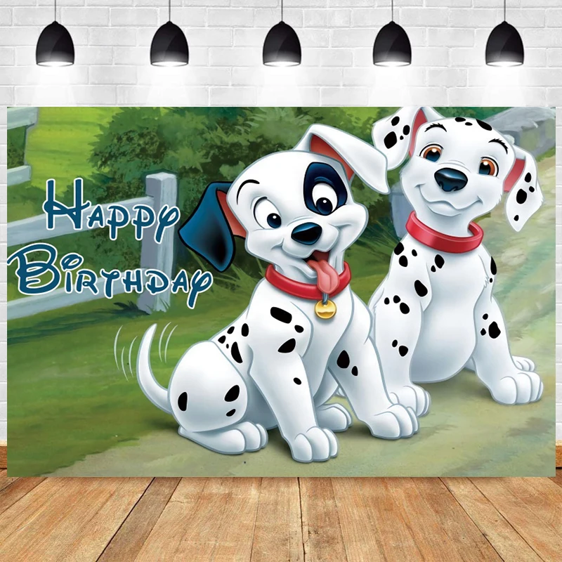 101 Dalmatians Photo Backdrop Girls Boy Happy Birthday Party Kids Racecourse Photograph Background Banner Decoration Studio Prop
101 Dalmatians Photo Backdrop Girls Boy Happy Birthday Party Kids Racecourse Photograph Background Banner Decoration Studio Prop