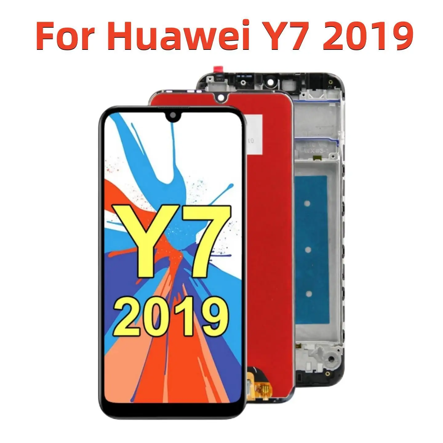 6 26 "оригинальная деталь для Huawei Y7 2019 Φ Prime ЖК-дисплей с сенсорным экраном