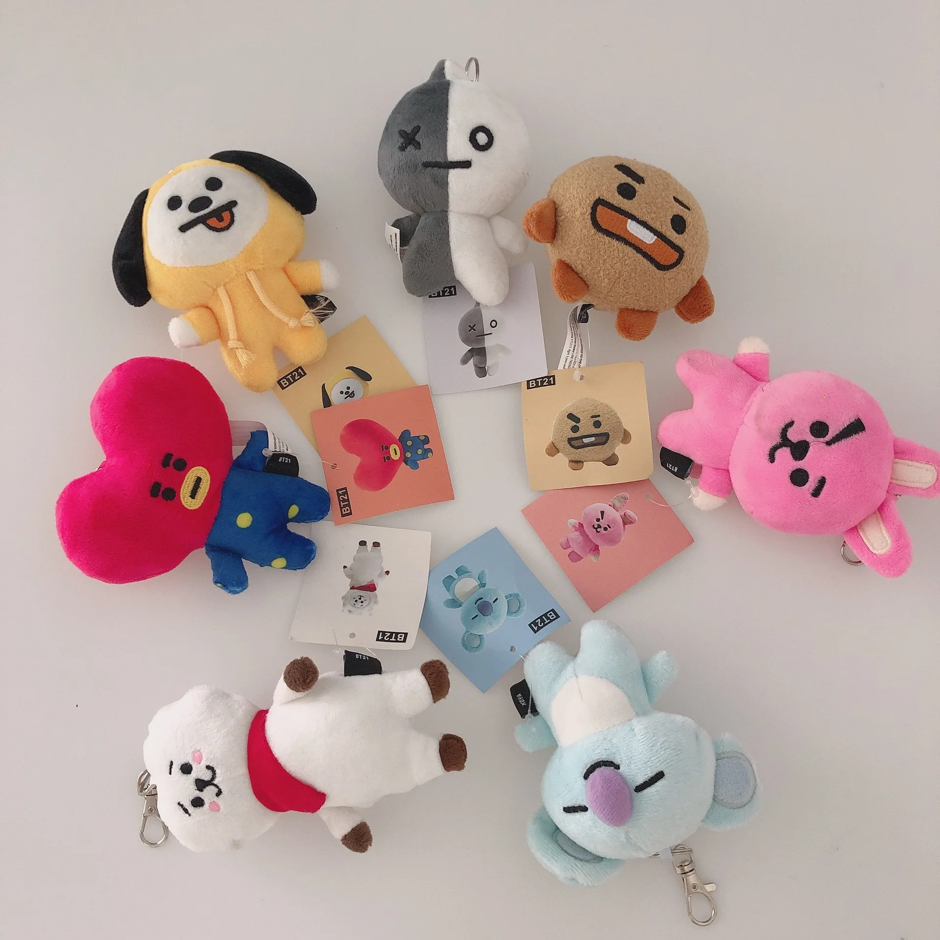JCBTSH BangtanBoysgroups Cartoon cute love new product pendant kpop backpack keychain gift cute
JCBTSH BangtanBoysgroups Cartoon cute love new product pendant kpop backpack keychain gift cute