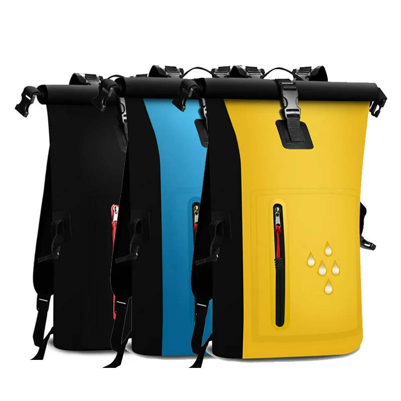 25L Waterproof Dry Bag Backpack 500D PVC Storage Pack Swimming Rafting River Trekking Floating Outdoor Bag Reflective Strip
25L Waterproof Dry Bag Backpack 500D PVC Storage Pack Swimming Rafting River Trekking Floating Outdoor Bag Reflective Strip