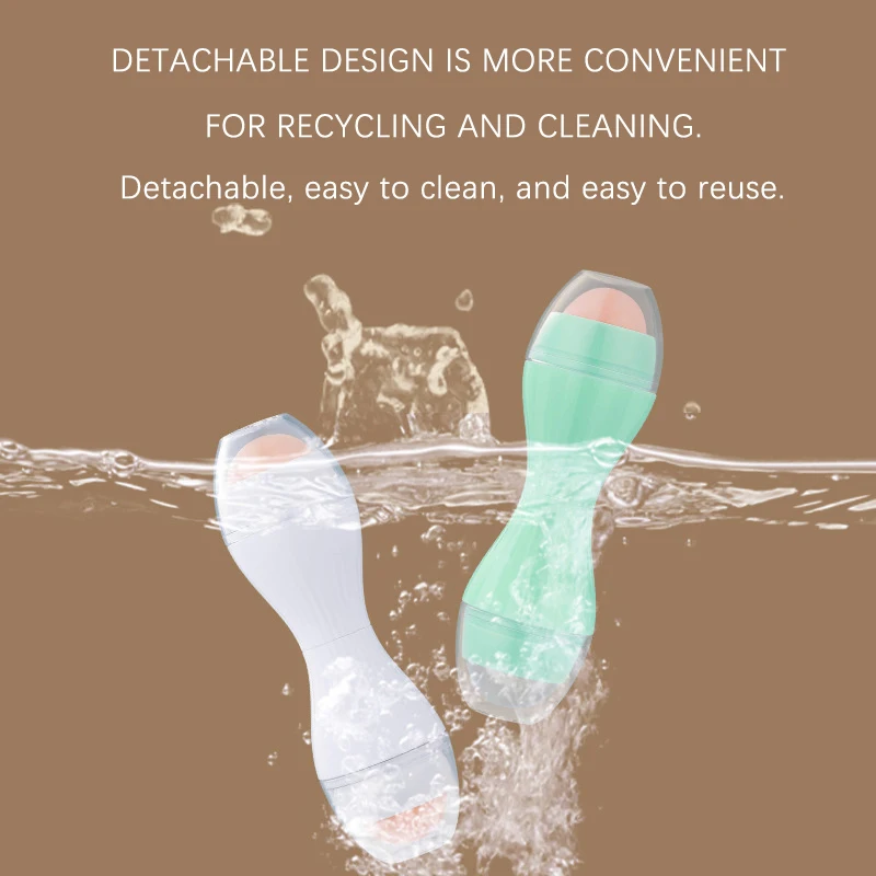 Double Beads Facial Oil Absorbent Roller Natural Volcanic Stone Roller T-zone Oil Control Remove Reusable Face Skin Care Tool
Double Beads Facial Oil Absorbent Roller Natural Volcanic Stone Roller T-zone Oil Control Remove Reusable Face Skin Care Tool