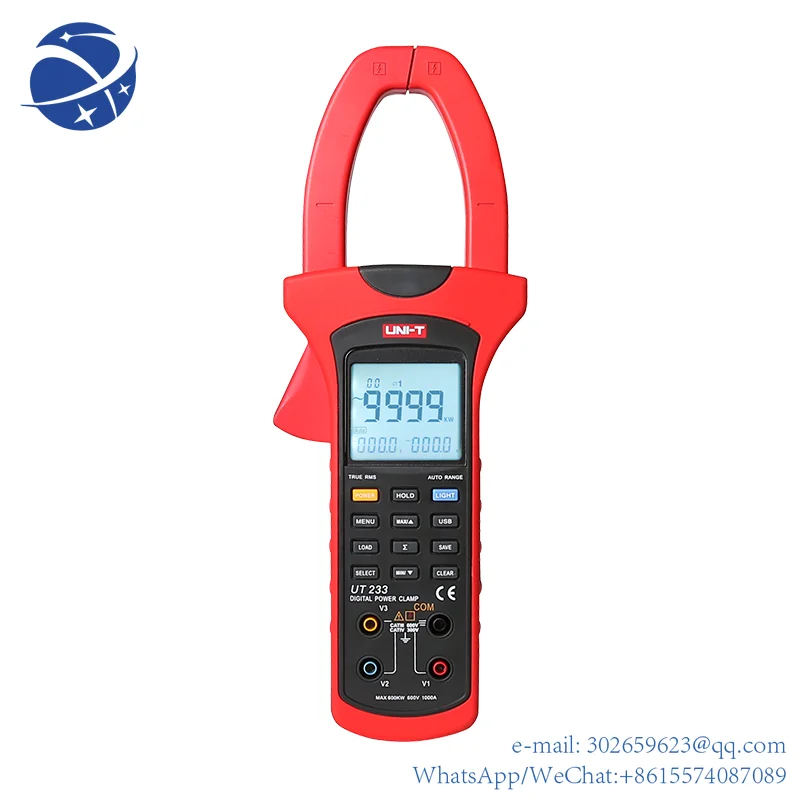 yyhc UNI-T UT233 Digital Clamp Power Meter True RMS USB Data Storage Clamp Meter Tester Clamp Multimeter Ammeter Test Table
yyhc UNI-T UT233 Digital Clamp Power Meter True RMS USB Data Storage Clamp Meter Tester Clamp Multimeter Ammeter Test Table