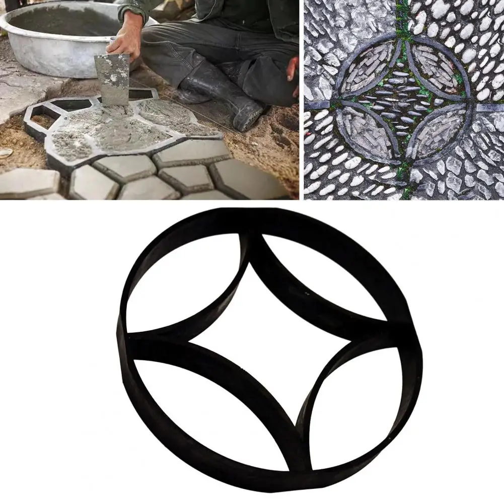 Time-saving Sidewalk Maker Durable Round Path Paver Mold for Diy Garden Yard Reusable Cement Mould for Outdoor Walkways Stepping
Time-saving Sidewalk Maker Durable Round Path Paver Mold for Diy Garden Yard Reusable Cement Mould for Outdoor Walkways Stepping