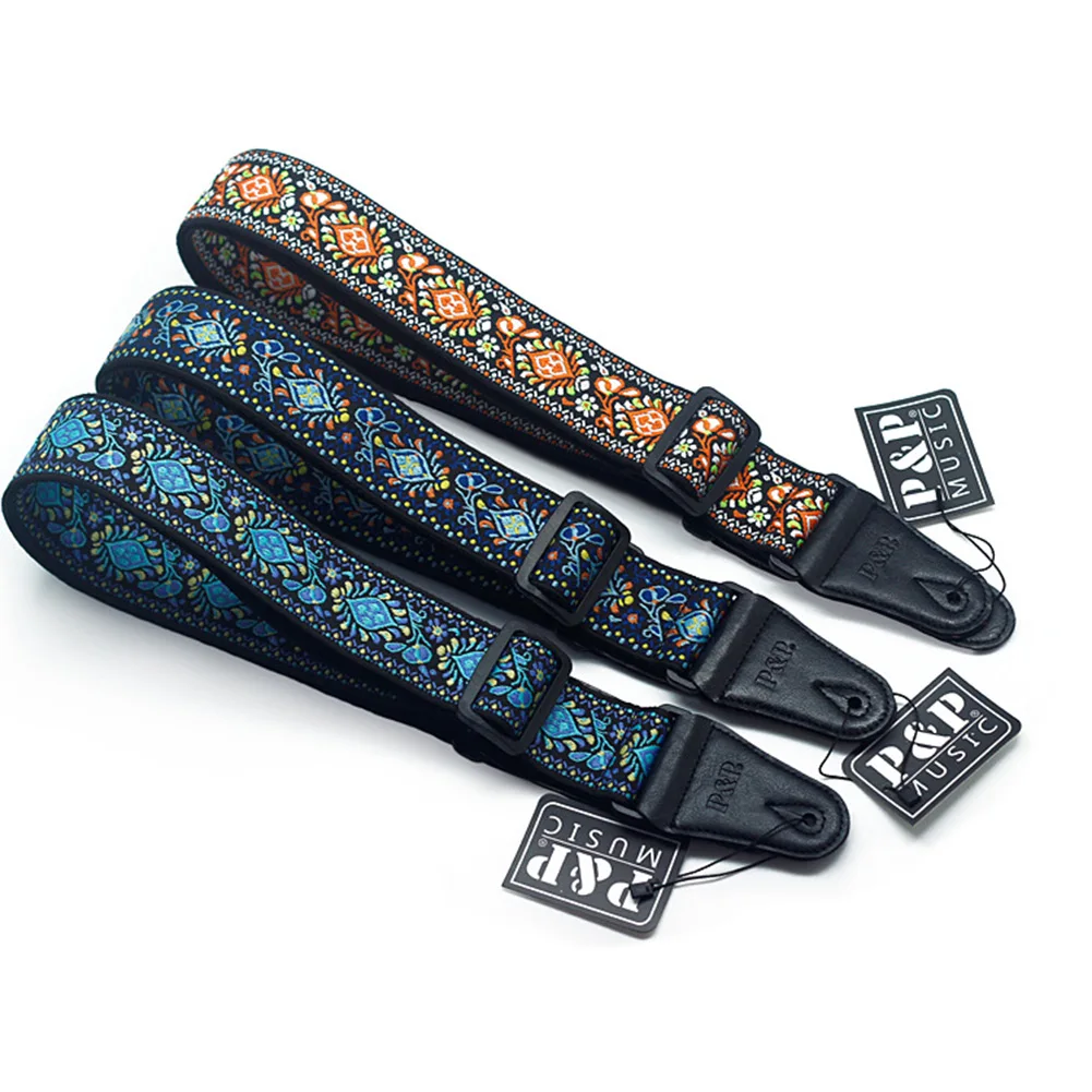 P&P Adjustable Embroidered Cotton Guitar Strap Widening And Thickening For Electric Acoustic Guitar Bass Belt 87CM-140CM
P&P Adjustable Embroidered Cotton Guitar Strap Widening And Thickening For Electric Acoustic Guitar Bass Belt 87CM-140CM