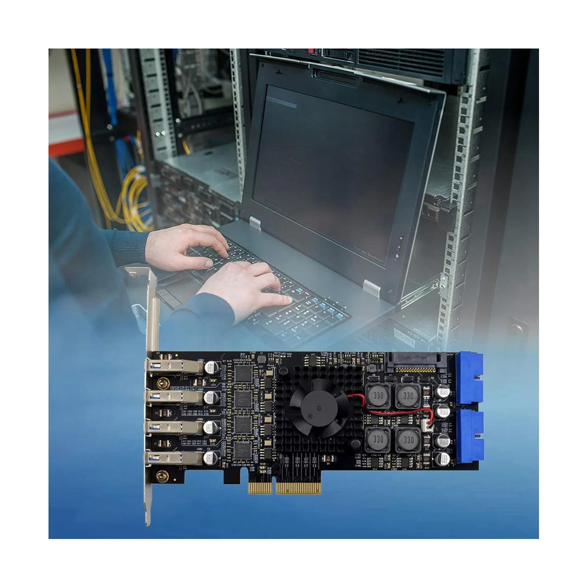 Плата PCI-E X4 ST676 NEC720202 USB3.0 четырехканальная/8-портовая USB3.0 SATA Powers промышленное видение высокоскоростное преобразование
Плата PCI-E X4 ST676 NEC720202 USB3.0 четырехканальная/8-портовая USB3.0 SATA Powers промышленное видение высокоскоростное преобразование