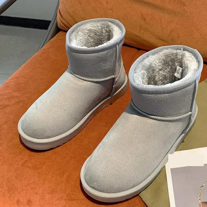 Women Snow Boots Leather Ankle Warm Winter Shoes Large Size Ytmtloy Round Toe Slip On Shallow Rubber Botines De Mujer Chelsea
Women Snow Boots Leather Ankle Warm Winter Shoes Large Size Ytmtloy Round Toe Slip On Shallow Rubber Botines De Mujer Chelsea