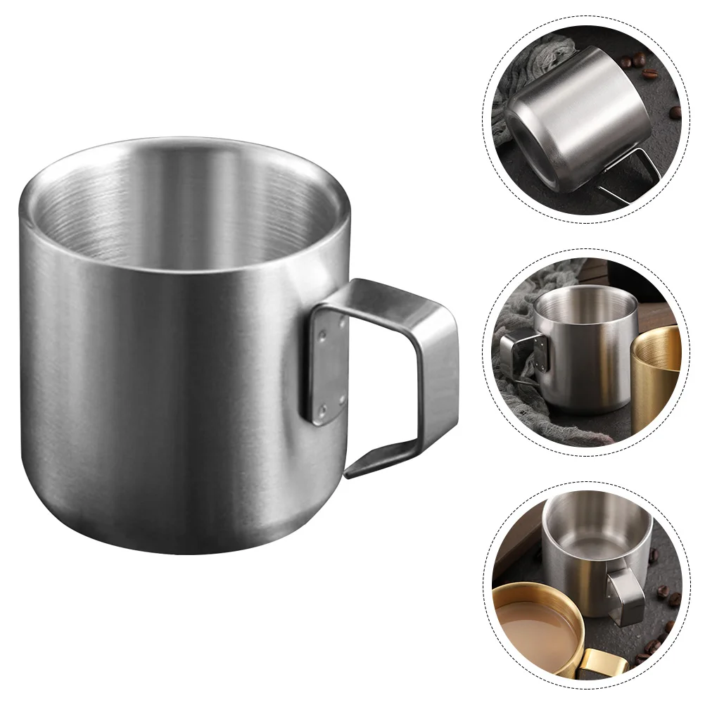 Cup Mugs Mug Coffee Metal Stainless Steel Camping Handle Cups Breakfast Travel Water Drinking Large Enamel Beer Campfire Cereal
Cup Mugs Mug Coffee Metal Stainless Steel Camping Handle Cups Breakfast Travel Water Drinking Large Enamel Beer Campfire Cereal