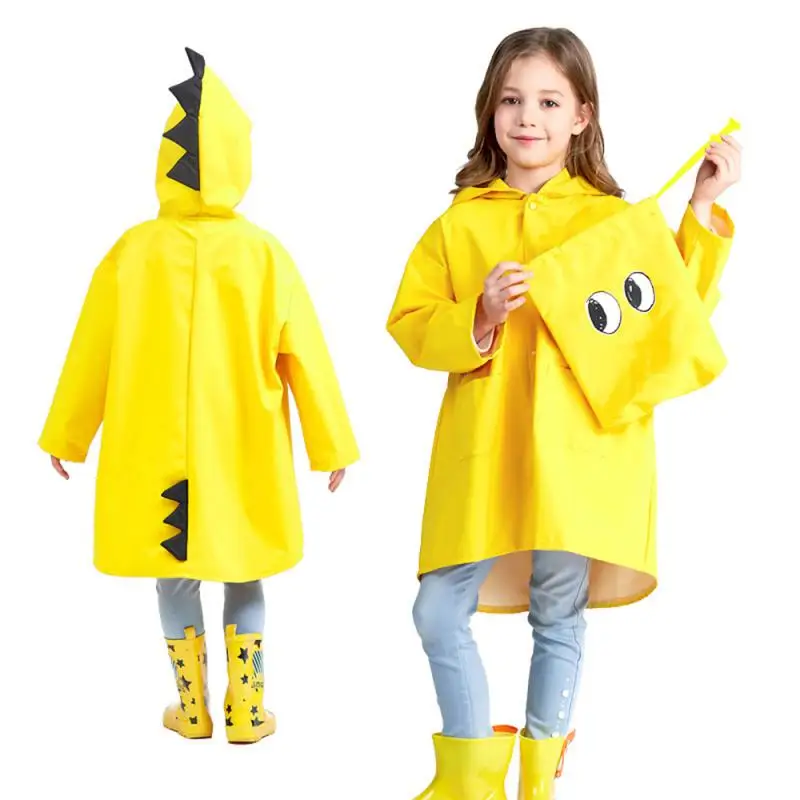 Cute Small Dinosaur Waterproof Polyester Rain Coat Boy Children Girls Kindergarten Student Raincoat kids raincoat rain
Cute Small Dinosaur Waterproof Polyester Rain Coat Boy Children Girls Kindergarten Student Raincoat kids raincoat rain