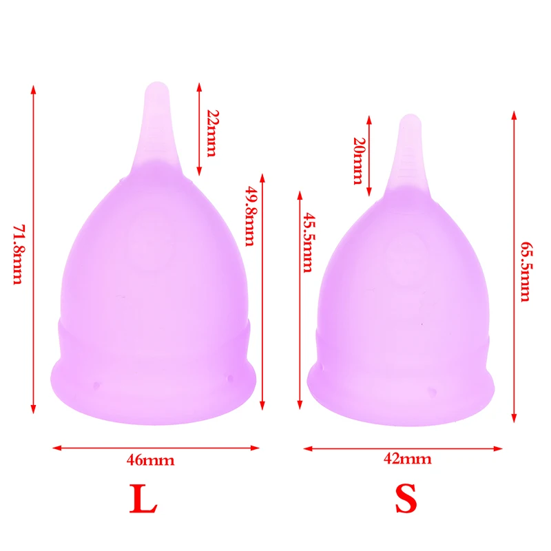 1PCS Medical Grade Silicone Menstrual Cup Colorful Menstrual Cup Feminine Hygiene Copa Menstrual Lady Cup Period Cup For Women
1PCS Medical Grade Silicone Menstrual Cup Colorful Menstrual Cup Feminine Hygiene Copa Menstrual Lady Cup Period Cup For Women