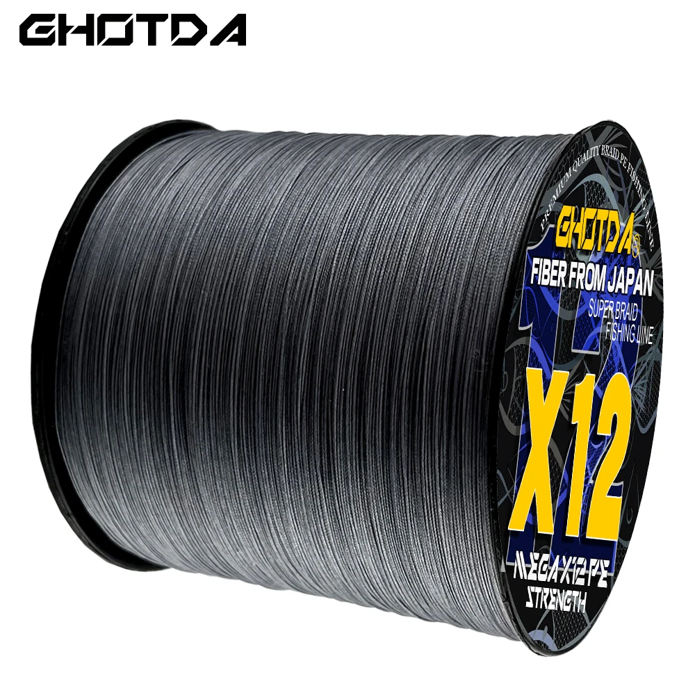 GHOTDA Ocean Boat Fishing Jigger PE Line Weave X12 Braided Fishing Line Multifilament Fishing Line 500m 1000m
GHOTDA Ocean Boat Fishing Jigger PE Line Weave X12 Braided Fishing Line Multifilament Fishing Line 500m 1000m