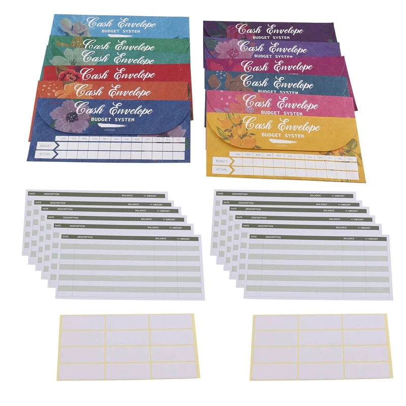 1Set Cash Budget Envelopes Money Saving Envelopes Paper Envelopes For Cash System
1Set Cash Budget Envelopes Money Saving Envelopes Paper Envelopes For Cash System