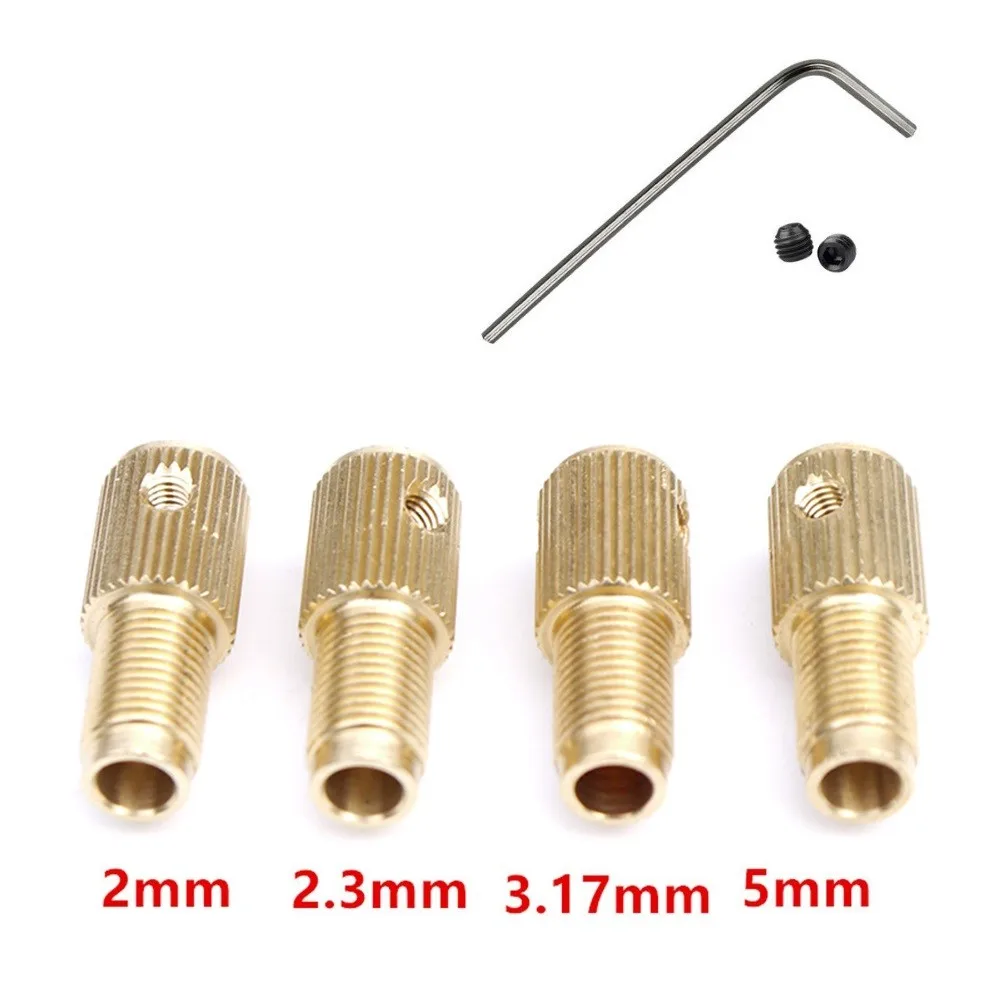 Brass Copper Drill Chuck Shaft Chuck Clamp Drill M8-2/2.3/3.17/5mm Mini Rod Self-tightening Tool Durable Practical
Brass Copper Drill Chuck Shaft Chuck Clamp Drill M8-2/2.3/3.17/5mm Mini Rod Self-tightening Tool Durable Practical