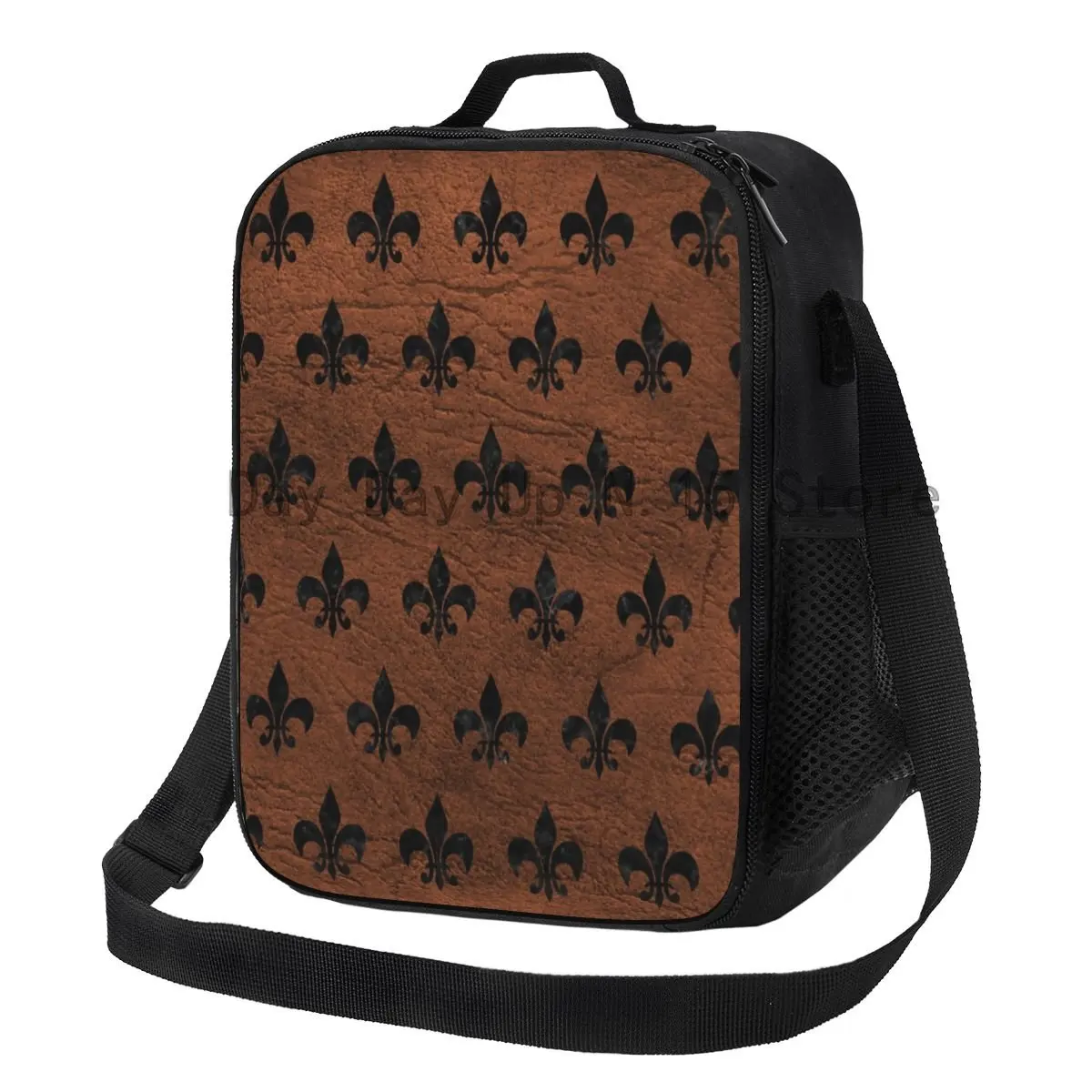 Royal Black Marble Brown Fleur De Lis Insulated Lunch Bag Picnic Lily Flower Symbol Leakproof Cooler Thermal Lunch Box Women Kid
Royal Black Marble Brown Fleur De Lis Insulated Lunch Bag Picnic Lily Flower Symbol Leakproof Cooler Thermal Lunch Box Women Kid