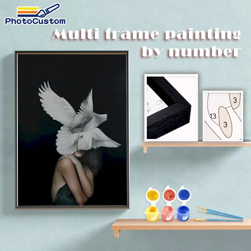 PhotoCustom 60x75cm Painting by numbers Unframe Picture Paint Figure DIY Drawing by numbers Unique gift Home decor
PhotoCustom 60x75cm Painting by numbers Unframe Picture Paint Figure DIY Drawing by numbers Unique gift Home decor