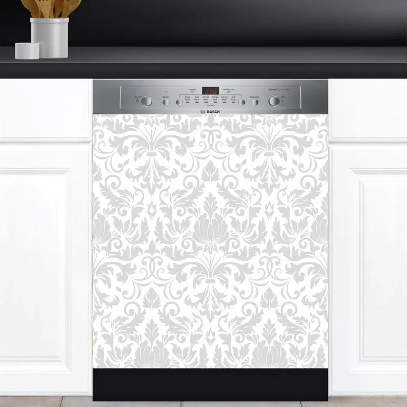Dishwasher Cover Choose Magnet Or Vinyl Decal Sticker, Damask Art Design D0124- choose your type from the menu.
Dishwasher Cover Choose Magnet Or Vinyl Decal Sticker, Damask Art Design D0124- choose your type from the menu.