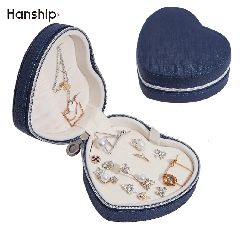 Heart Shape Portable Travel PU Leather Women Girls Traveling Rings Earrings Pendant Necklace Jewelry Organizer Box
Heart Shape Portable Travel PU Leather Women Girls Traveling Rings Earrings Pendant Necklace Jewelry Organizer Box