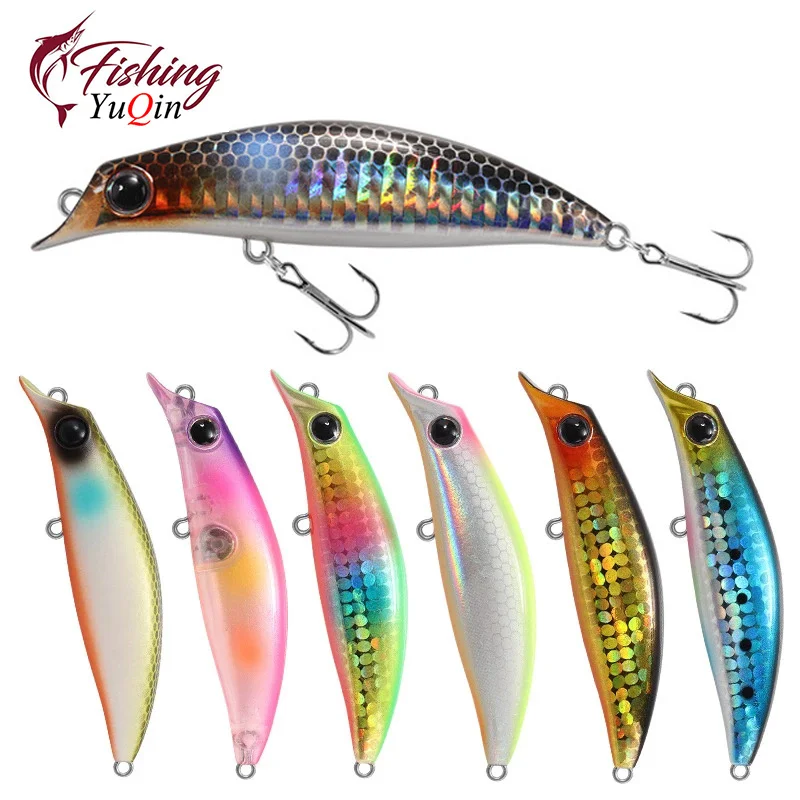 New Product 75mm 8g Minnow Fishing Lure Laser Hard Professional Seawater Long Casting Lure Sinking Wobblers Artificial Bait
New Product 75mm 8g Minnow Fishing Lure Laser Hard Professional Seawater Long Casting Lure Sinking Wobblers Artificial Bait