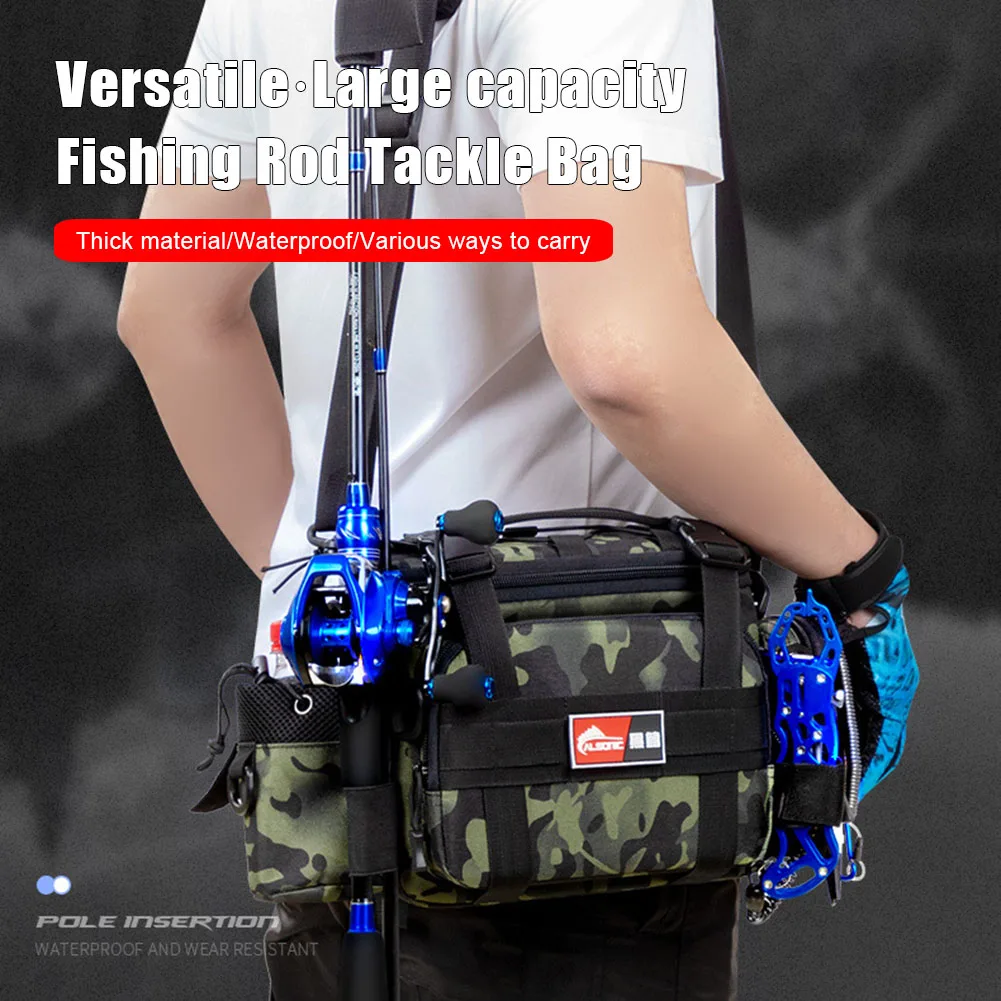 Multifunction Fishing Bag Waterproof Fishing Tackle Bags Outdoor Fish Lures Gear Storage Waist Pack Single Shoulder Crossbody
Multifunction Fishing Bag Waterproof Fishing Tackle Bags Outdoor Fish Lures Gear Storage Waist Pack Single Shoulder Crossbody