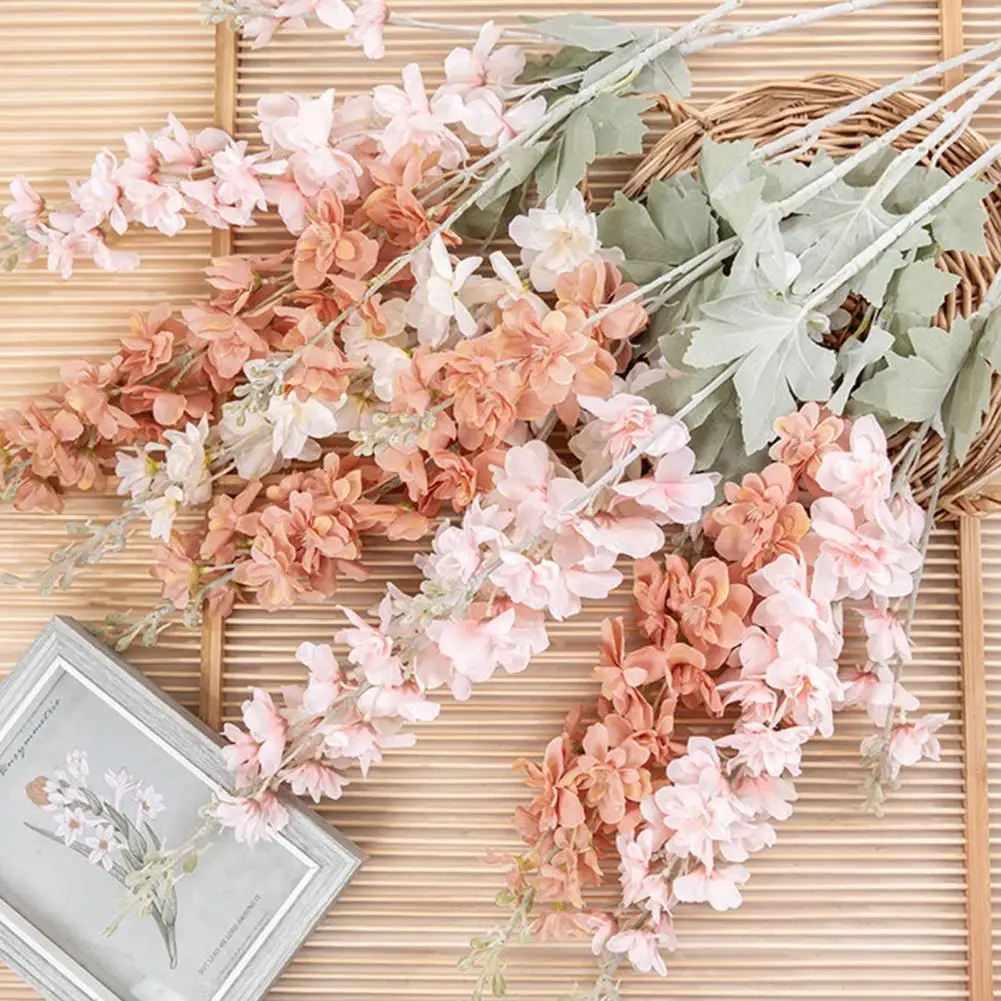 Artificial Flower Easy Care Simulation Flower Artificial Delphinium Fake Flower Decor
Artificial Flower Easy Care Simulation Flower Artificial Delphinium Fake Flower Decor