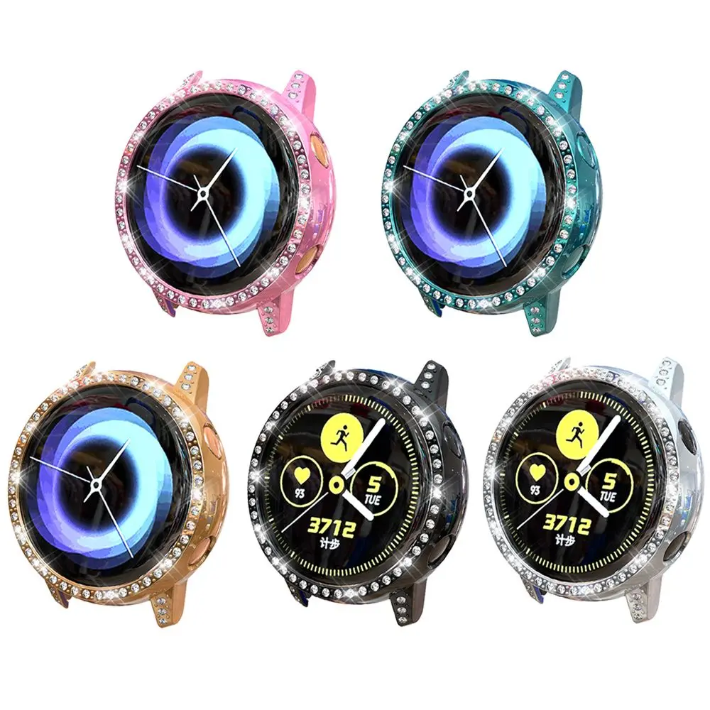 Bumper Shell Frame Coverage Crystal Diamonds Cover Watch Protective Case For Samsung Galaxy Watch Active SM-R500
Bumper Shell Frame Coverage Crystal Diamonds Cover Watch Protective Case For Samsung Galaxy Watch Active SM-R500