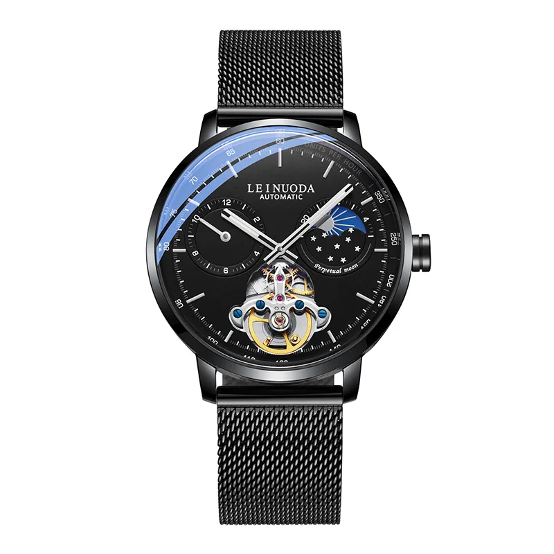 2022 New Luminous Moon Phase Waterproof Skeleton Men's Mechanical Watch Multi-function Light Luxury Men's Student Watch
2022 New Luminous Moon Phase Waterproof Skeleton Men's Mechanical Watch Multi-function Light Luxury Men's Student Watch