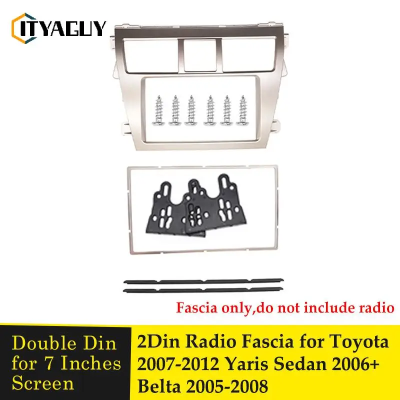 2 Din Автомобильная рама для TOYOTA Vios 2007-2012 Yaris Sedan 2006 + Belta 2005-2008 DVD CD стерео Fascia панель адаптеров Dash
2 Din Автомобильная рама для TOYOTA Vios 2007-2012 Yaris Sedan 2006 + Belta 2005-2008 DVD CD стерео Fascia панель адаптеров Dash