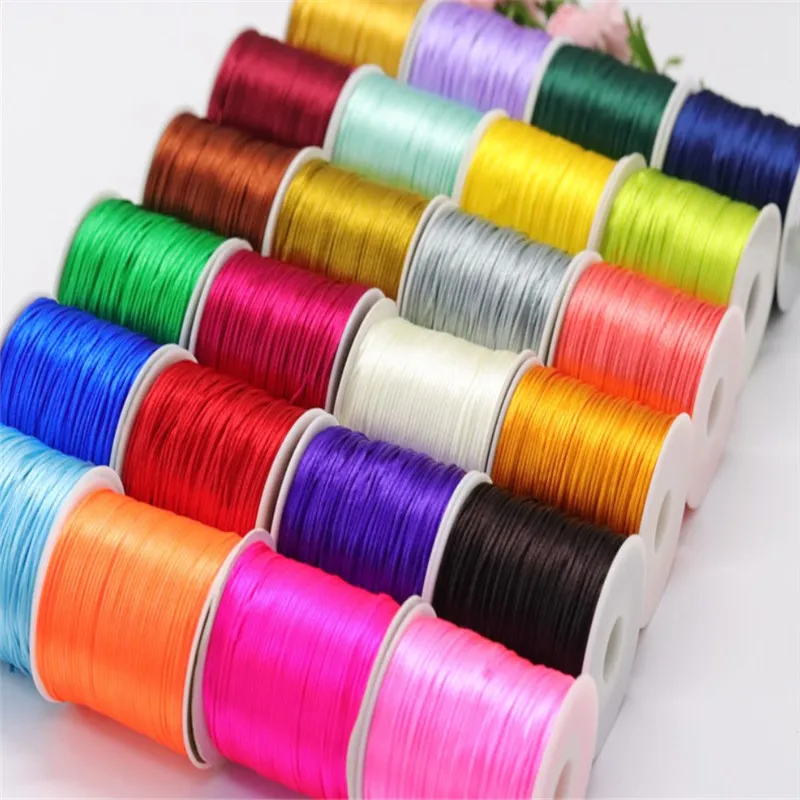 1MM 20/50meters/Roll Royal Blue Chinese Knot Cord Macrame Silk Strong Braided Satin Rope DIY Making Beading Thread Wire
1MM 20/50meters/Roll Royal Blue Chinese Knot Cord Macrame Silk Strong Braided Satin Rope DIY Making Beading Thread Wire
