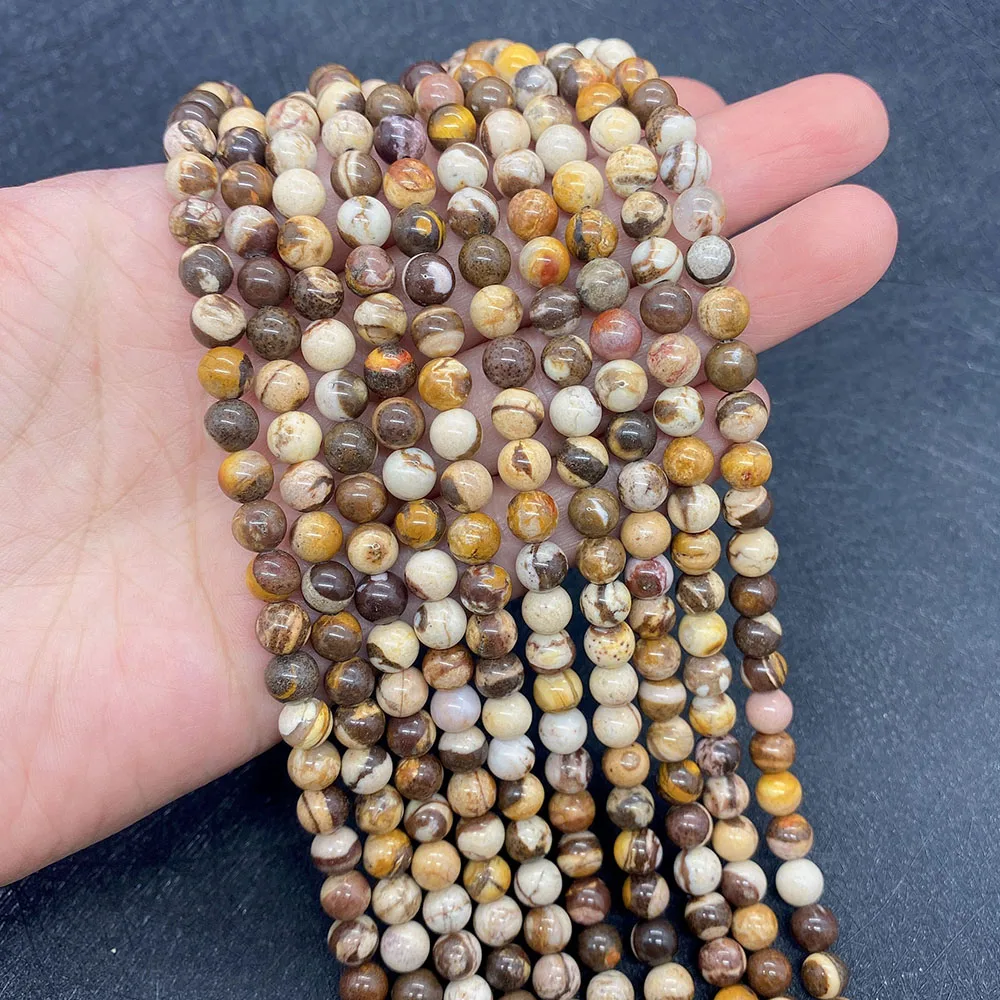 Wholesale Natural Stone Australian Zebra Stone Beads 6mm 8mm 10mm Charm Jewelry DIY Necklace Bracelet Earring Accessorie
Wholesale Natural Stone Australian Zebra Stone Beads 6mm 8mm 10mm Charm Jewelry DIY Necklace Bracelet Earring Accessorie