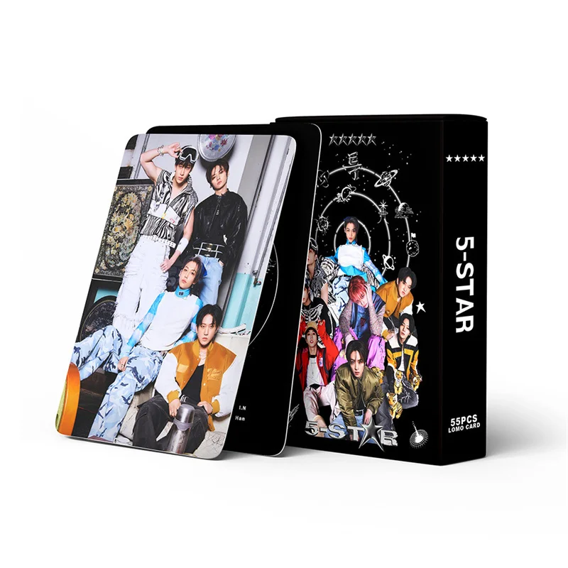 KPOP Stray Kids★★★★★5-STAR Lomo Card 2022 Season's Greetings Photo Card For Fans Gift Album Photocards FELIX HYUNJIN 55PCS/set
KPOP Stray Kids★★★★★5-STAR Lomo Card 2022 Season's Greetings Photo Card For Fans Gift Album Photocards FELIX HYUNJIN 55PCS/set