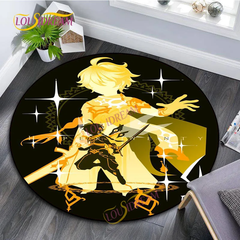 Genshin Impact circle rug Chair Mat Computer Chair Children's Play Mat Floor carpet door mat entrance carpets for living room 
Genshin Impact circle rug Chair Mat Computer Chair Children's Play Mat Floor carpet door mat entrance carpets for living room