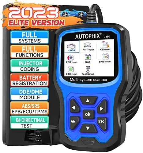 Diagnostic Scan Fit for toyota Scion OBD2 Scanner Full System Full Function Car Code Reader with ABS SRS SAS EPB TMPS for RAV4
Diagnostic Scan Fit for toyota Scion OBD2 Scanner Full System Full Function Car Code Reader with ABS SRS SAS EPB TMPS for RAV4