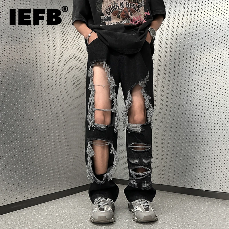 Прямые Изношенные джинсы IEFB в американском стиле, свободные летние джинсовые брюки с широкими штанинами, новинка 2023, Модные свободные брюки 9B229
Прямые Изношенные джинсы IEFB в американском стиле, свободные летние джинсовые брюки с широкими штанинами, новинка 2023, Модные свободные брюки 9B229