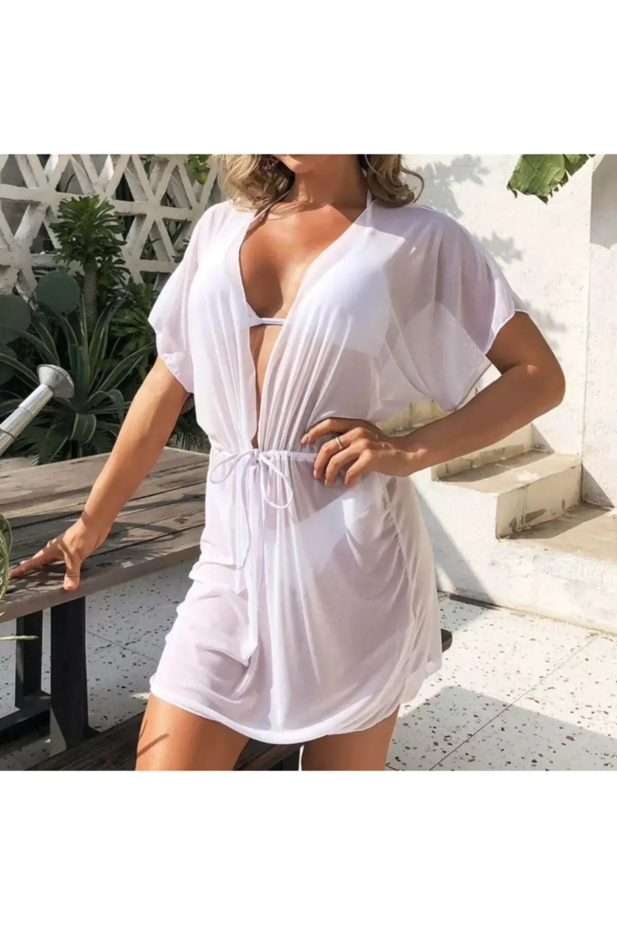Women's Pareo Model Beach Swimwear Cover Up Dress Sexy Tunic Suit Beachwear Female Beach Bikini Cover Loose Mini Dress
Women's Pareo Model Beach Swimwear Cover Up Dress Sexy Tunic Suit Beachwear Female Beach Bikini Cover Loose Mini Dress