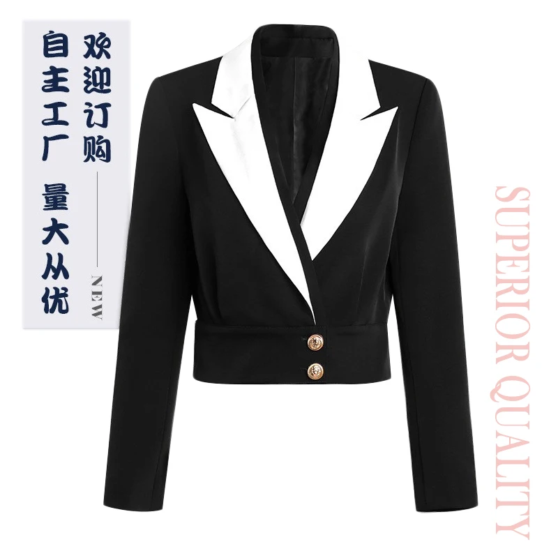 Осень-зима 2020, новый европейский и американский стиль, маленький костюм для международной торговли, короткий пиджак, строгий костюм с длинн...
Осень-зима 2020, новый европейский и американский стиль, маленький костюм для международной торговли, короткий пиджак, строгий костюм с длинн...