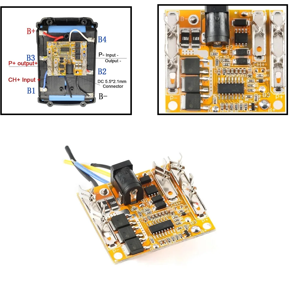 5S 18.5V Lithium Battery Charging Protection Circuit Board For Electric Drill PCB Board Power Tool Accessories
5S 18.5V Lithium Battery Charging Protection Circuit Board For Electric Drill PCB Board Power Tool Accessories
