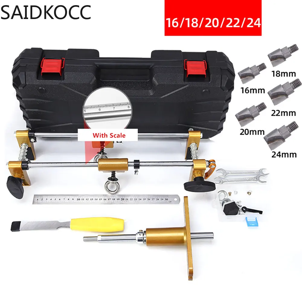 SAIDKOCC Door Lockhole Slotting Machine Doorlock Mortising Template Jig Locksmith Door Opener Mortiser 16/18/20/22/24MM
SAIDKOCC Door Lockhole Slotting Machine Doorlock Mortising Template Jig Locksmith Door Opener Mortiser 16/18/20/22/24MM