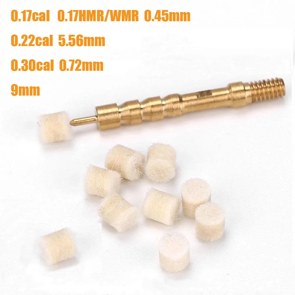 100Pcs Gun Cleaning Pads .17Cal .22Cal 9mm Chamber Cleaning Kits Wool Felt Bore Mop Gun Cleaning Maintenance Pellet Hunting Tool
100Pcs Gun Cleaning Pads .17Cal .22Cal 9mm Chamber Cleaning Kits Wool Felt Bore Mop Gun Cleaning Maintenance Pellet Hunting Tool