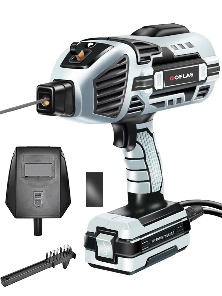 Semi-automatic Welding Machine Handheld Electric Arc Welder 220V Plastic Digital Intelligent Current Thrust Fit 2.5mm Electrodes
Semi-automatic Welding Machine Handheld Electric Arc Welder 220V Plastic Digital Intelligent Current Thrust Fit 2.5mm Electrodes