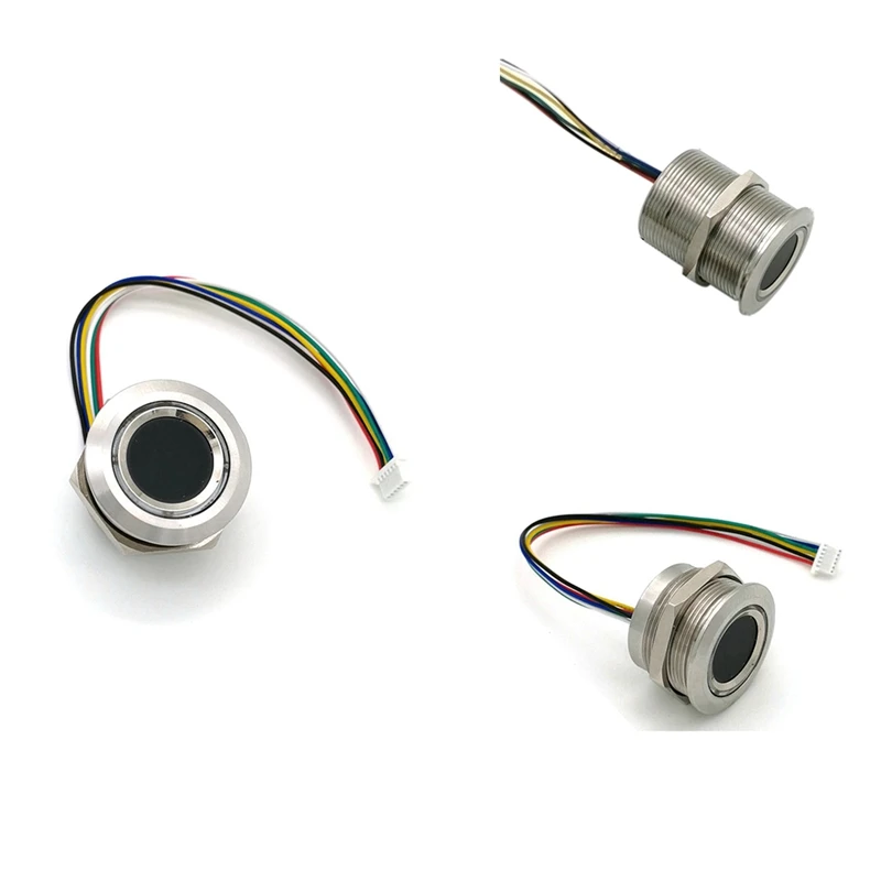 R503 Circular Round Ring Indicator LED Control DC3.3V MX1.0-6Pin Capacitive Fingerprint Module Sensor Scanner
R503 Circular Round Ring Indicator LED Control DC3.3V MX1.0-6Pin Capacitive Fingerprint Module Sensor Scanner