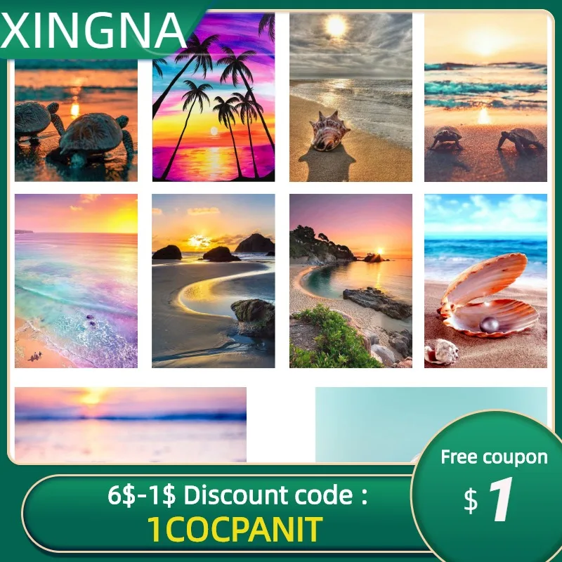 5D Diamond Pianting Full Diamond Embroidery "SEA SUN SCENIC " Diamond Painting Cross Stitch Rhinestone Home Decoration
5D Diamond Pianting Full Diamond Embroidery "SEA SUN SCENIC " Diamond Painting Cross Stitch Rhinestone Home Decoration