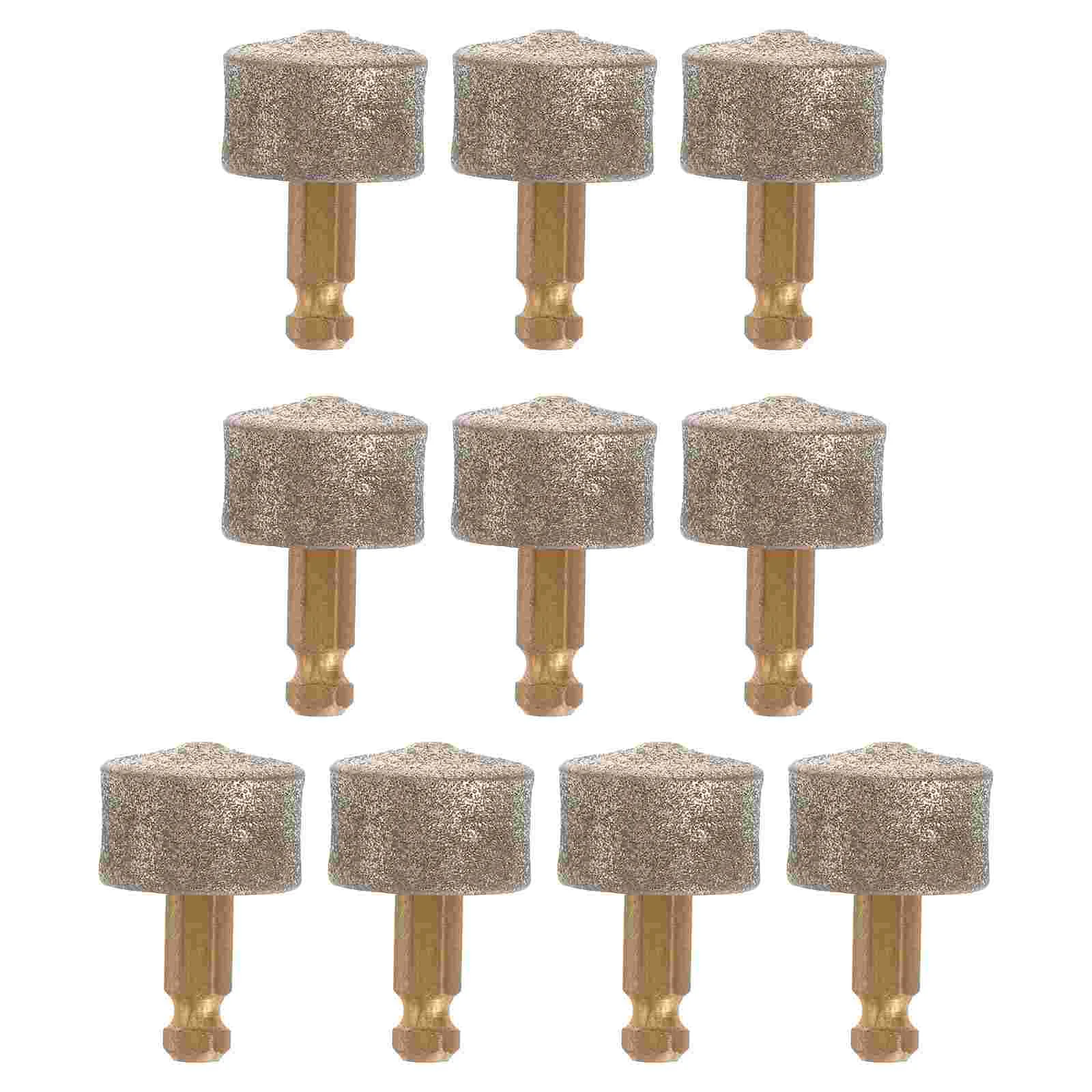 10 Pcs Paw Trimmer Raised Grinding Head Grinder Replacement Wheel Polish 2X1.2X1.2CM Golden
10 Pcs Paw Trimmer Raised Grinding Head Grinder Replacement Wheel Polish 2X1.2X1.2CM Golden