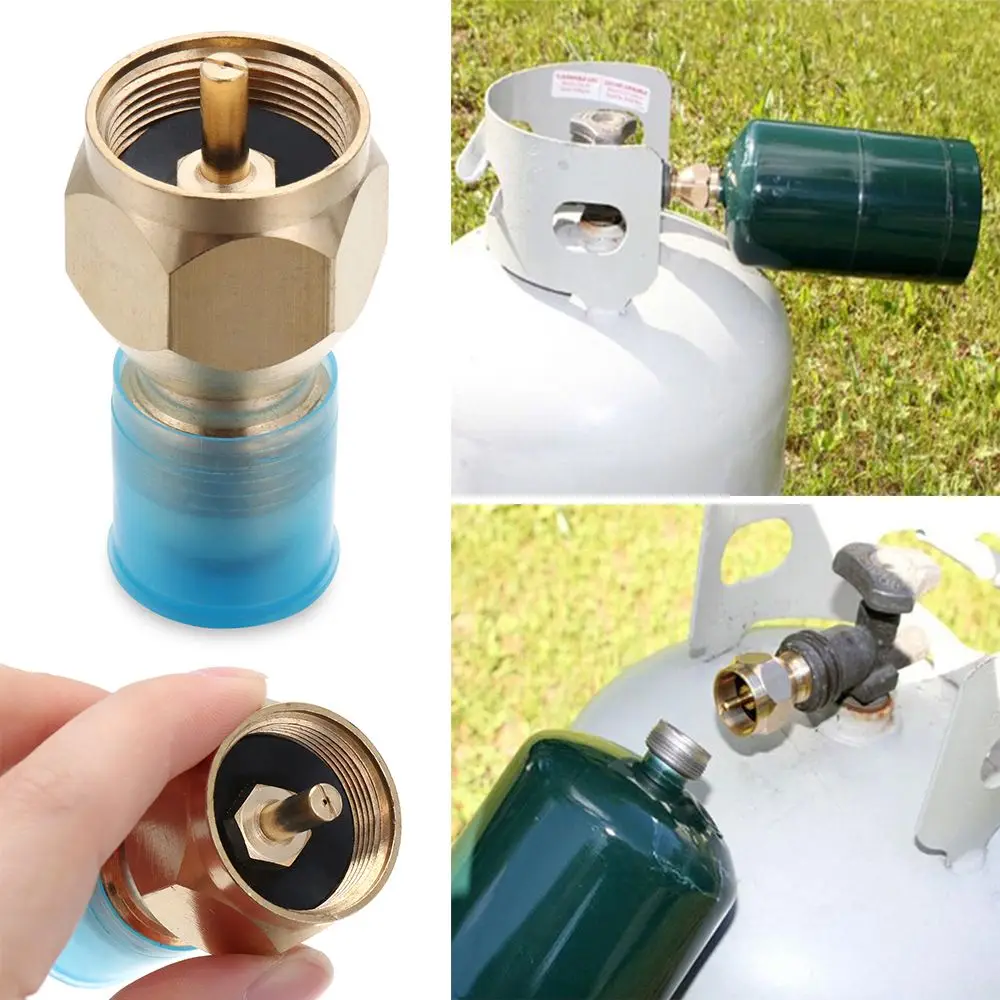 Convenient Outdoor Camping Connector Pressure Reducing Valve Cylinder Tank Coupler Gas Refill Adapter Propane Adapter
Convenient Outdoor Camping Connector Pressure Reducing Valve Cylinder Tank Coupler Gas Refill Adapter Propane Adapter