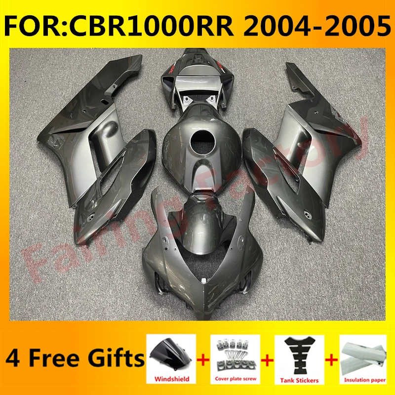 Новый комплект обтекателей для мотоцикла Abs подходит для CBR1000RR CBR1000 04 05 CBR 1000RR 2004 2005 полный комплект обтекателей для кузова матовый серый
Новый комплект обтекателей для мотоцикла Abs подходит для CBR1000RR CBR1000 04 05 CBR 1000RR 2004 2005 полный комплект обтекателей для кузова матовый серый