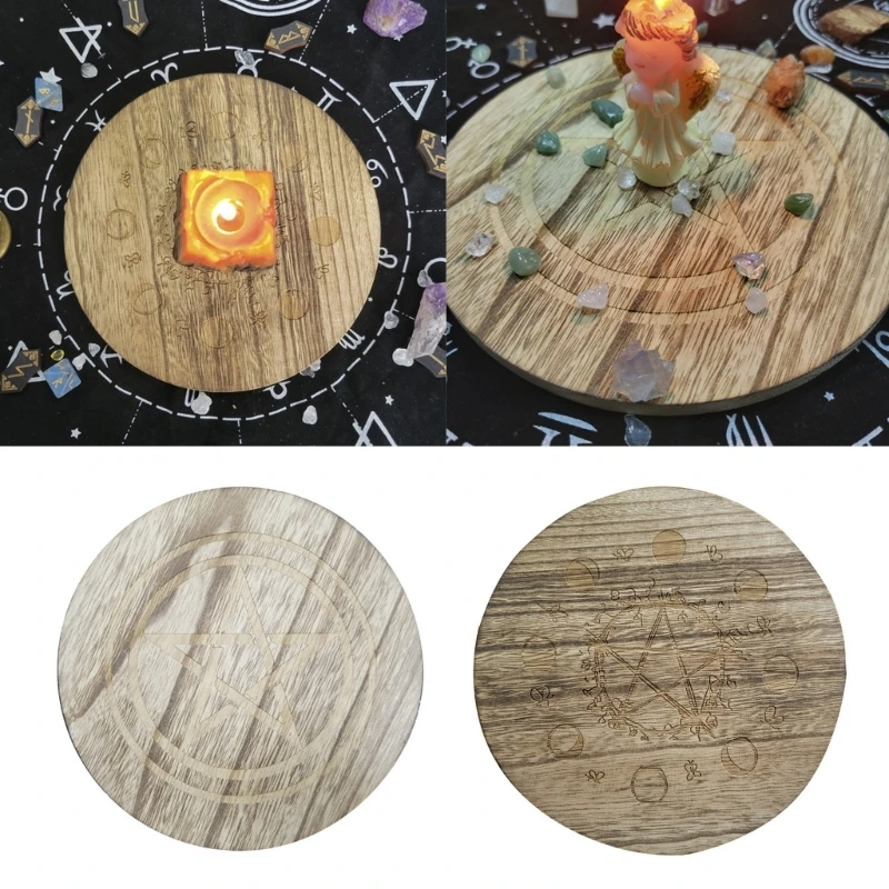 Crystal Grid Board Star Holder Plate Witchcraft, Wiccan-Altar, Ritual, Sacred Space-Decor-Witchcraft Supplies
Crystal Grid Board Star Holder Plate Witchcraft, Wiccan-Altar, Ritual, Sacred Space-Decor-Witchcraft Supplies