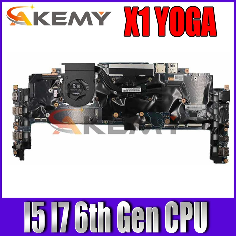 Материнская плата для Lenovo Thinkpad X1 YOGA Laotop, материнская плата 14282-2M с процессором I5 I7 6-го поколения, 4 ГБ, 8 ГБ, 16 ГБ ОЗУ
Материнская плата для Lenovo Thinkpad X1 YOGA Laotop, материнская плата 14282-2M с процессором I5 I7 6-го поколения, 4 ГБ, 8 ГБ, 16 ГБ ОЗУ
